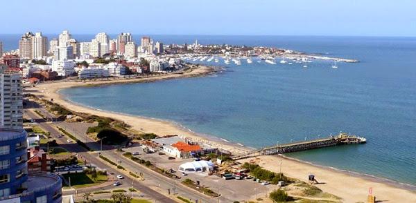 Playas de Punta del Este, Uruguay, viajes y turismo