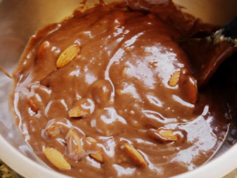 bundt cake de chocolate y almendras