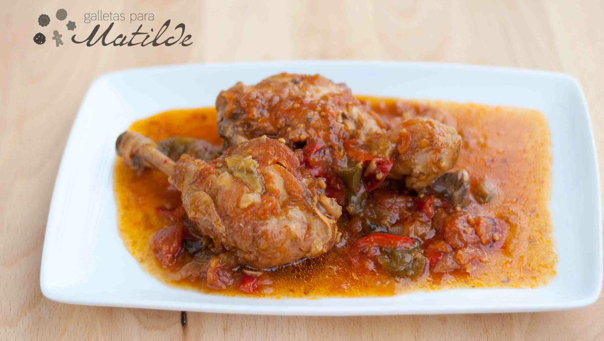 Pollo al chilindrón