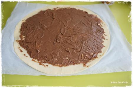 añadir nutella