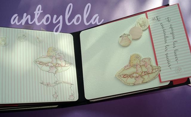álbum scrap para bebe