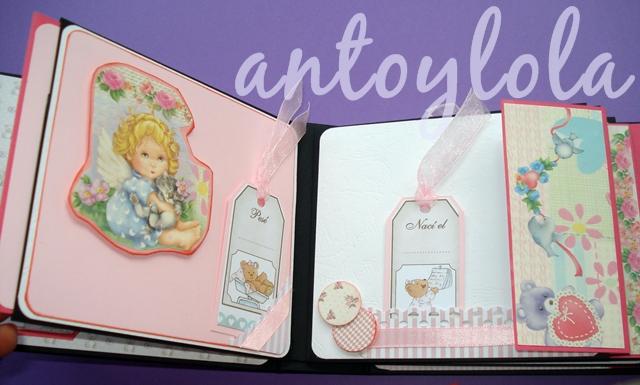 álbum scrap para bebe