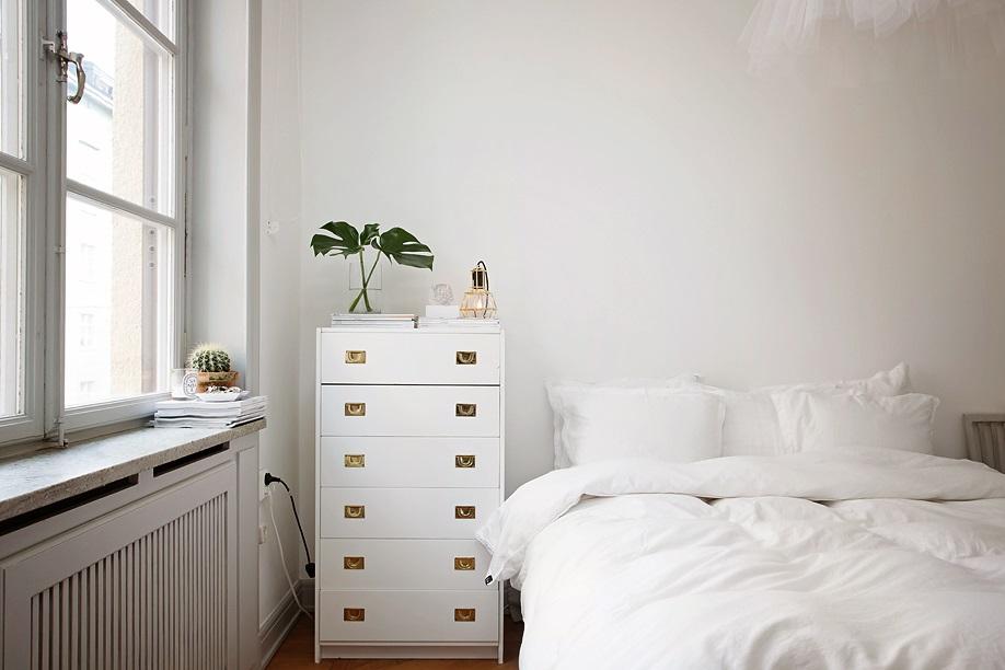 Un apartamento totalmente blanco
