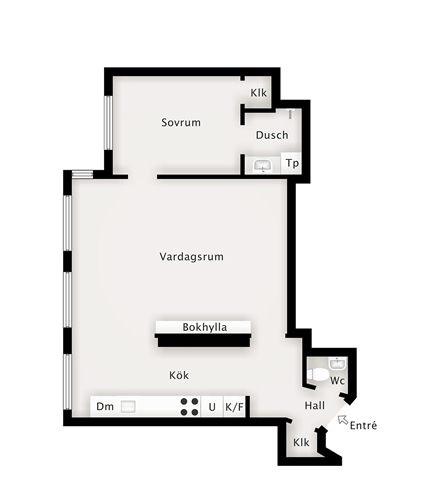 Un apartamento totalmente blanco