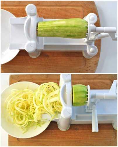Espaguetis de verdura para vegetarianos