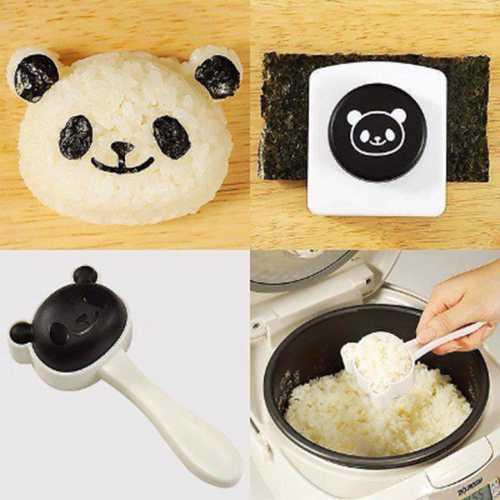 El arroz con forma de oso panda