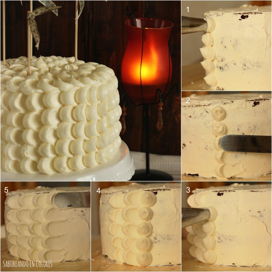 tarta zanahorias collage