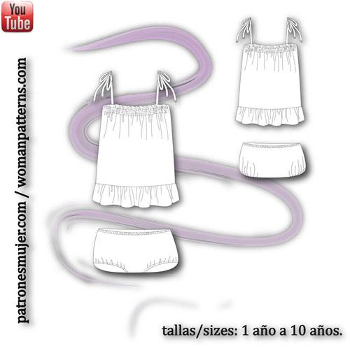 conjunto de baño-patronesmujer