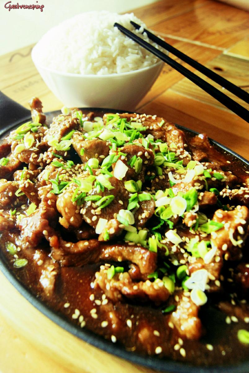 Mongolian beef