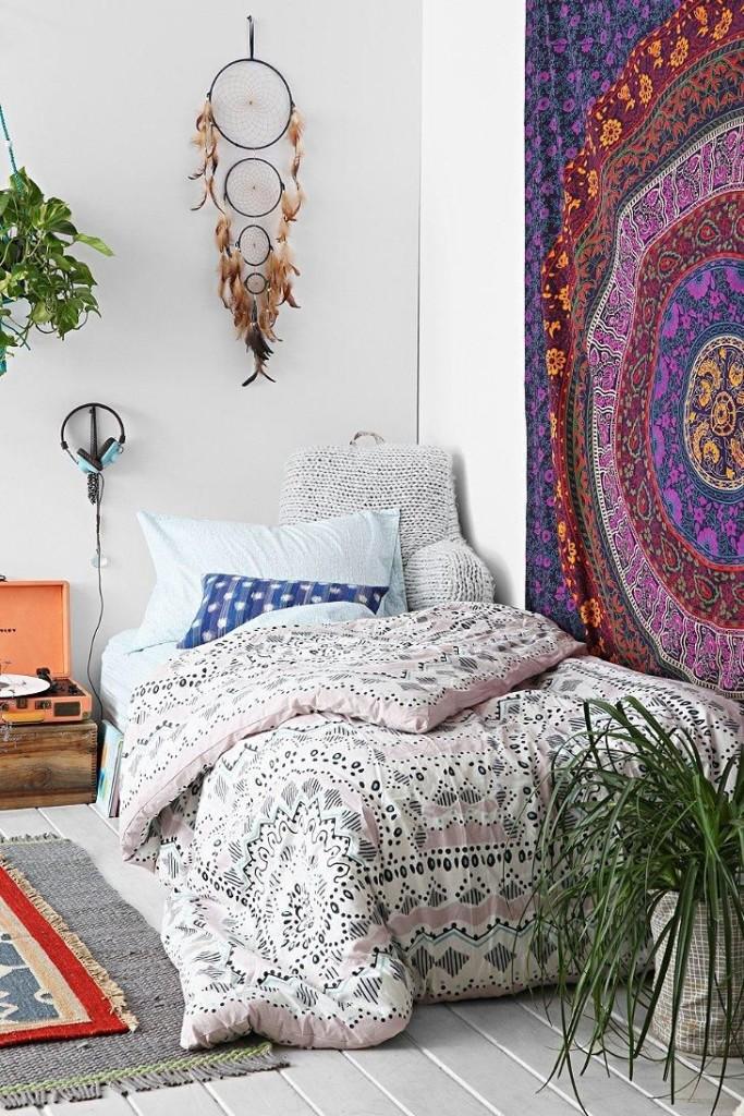 Dormitorios de estilo Boho