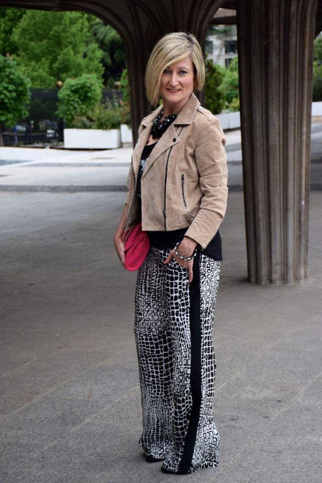 Chaqueta de serraje