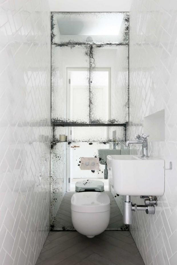Old Mirror Bathroom