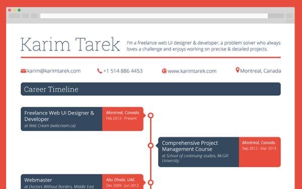 curriculum html psd
