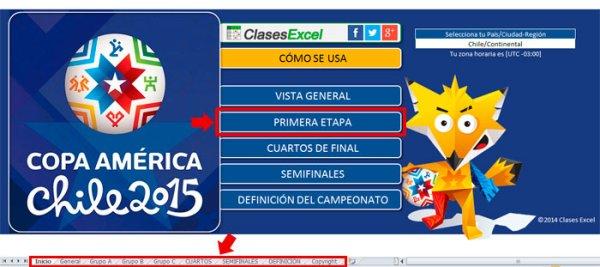 inicio fixture copa america