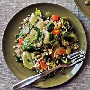 Ensalada de quinoa con perejil