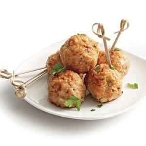 Bolas de carne y quinoa