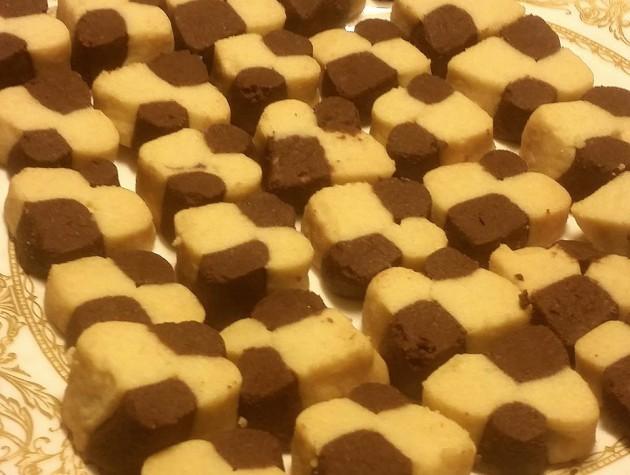 galletas, cookies ajedrez