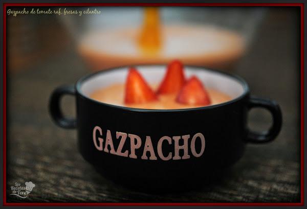 gazpacho de tomate raf fresas y cilantro tererecetas 01