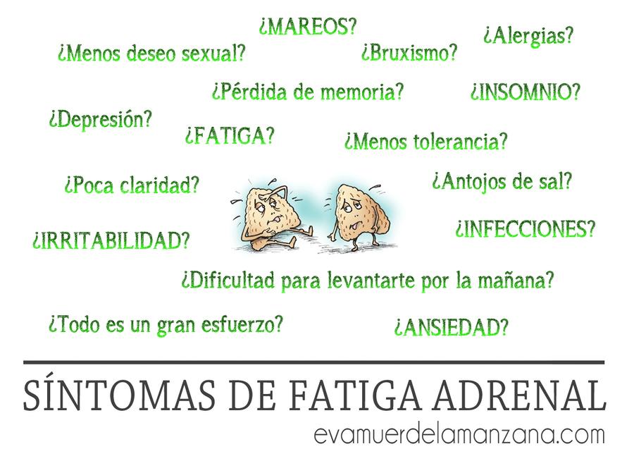 Síntomas de Fatiga Adrenal