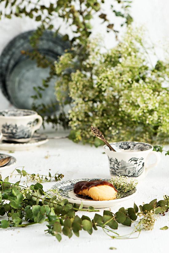 Receta de pastas de té