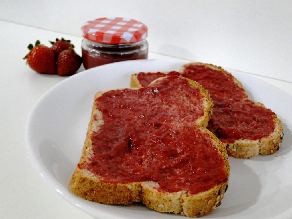 receta mermelada de fresa sin azúcar