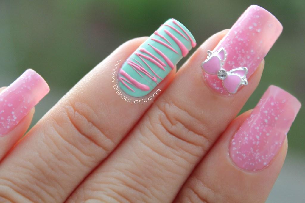 Decoración de uñas caramelo2-2