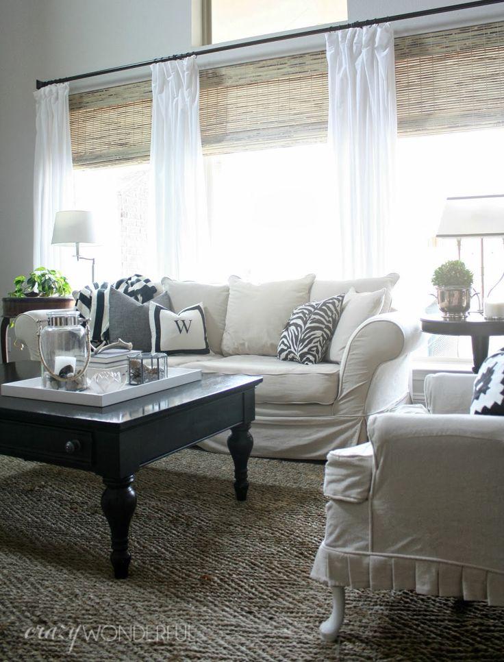Combinar cortinas y estores; Decoideas para vestir vuestras ventanas.