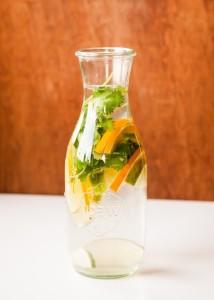 Refresco de cítricos y cilantro