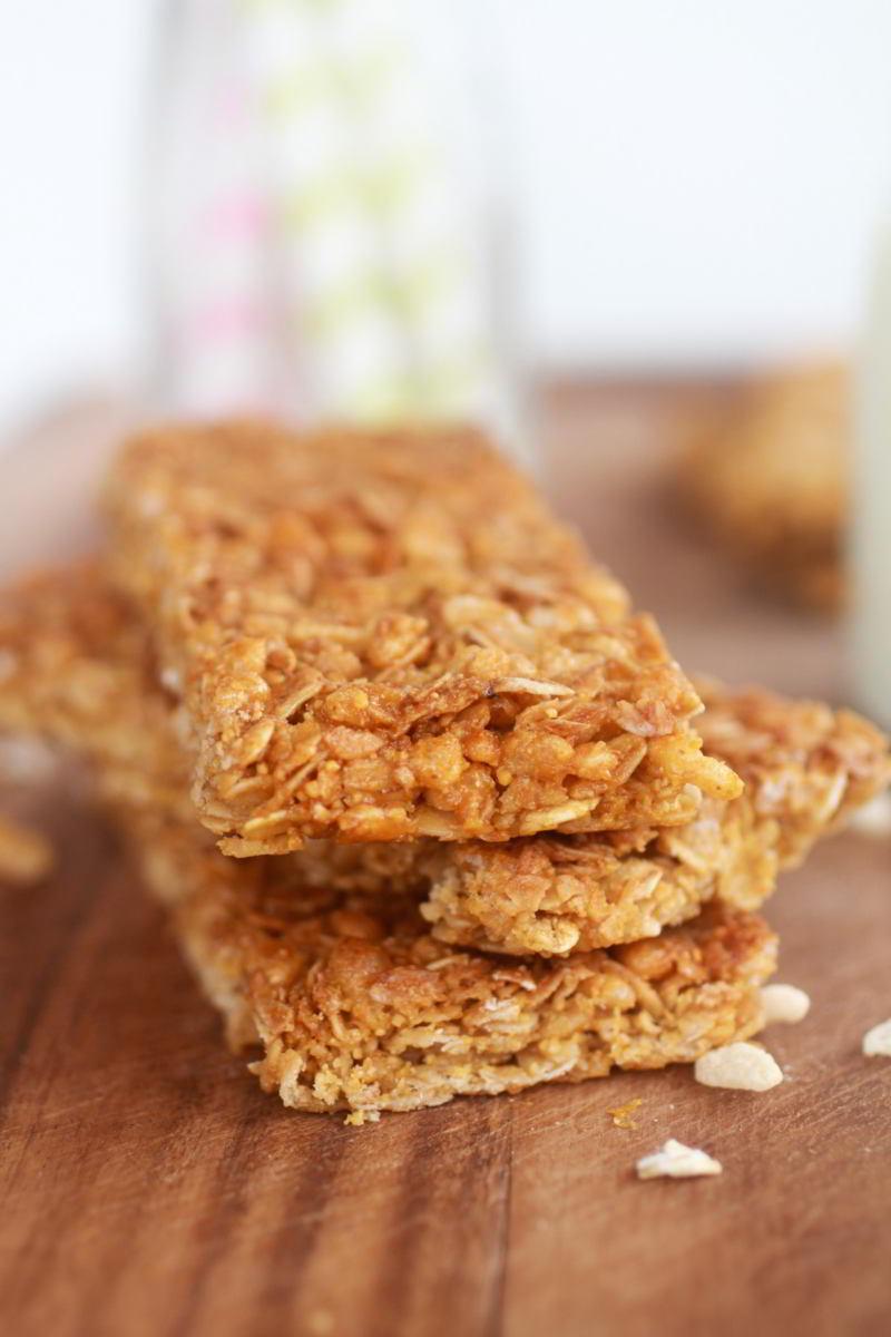 barritas de cereales caseras