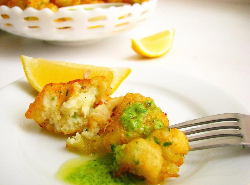 receta de Tortillitas de bacalao