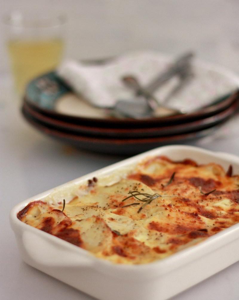patatas gratinadas al horno