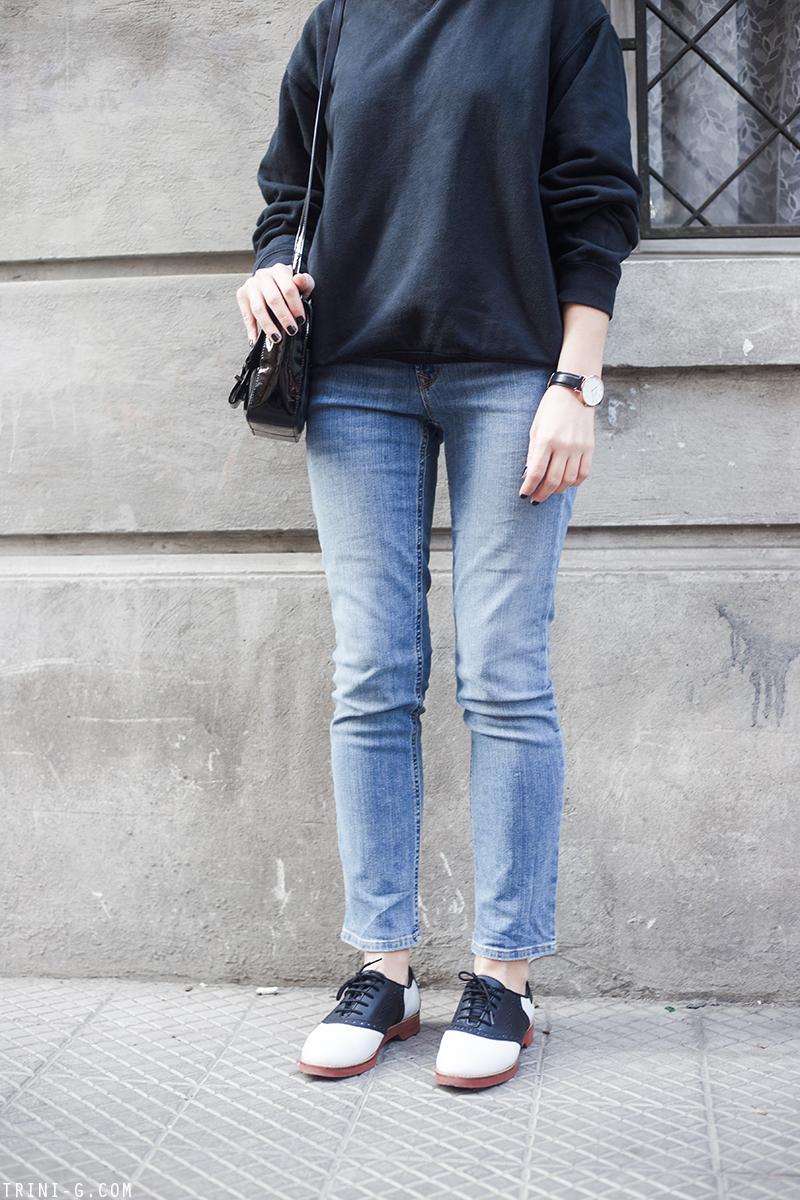 Trini | Gap jeans G.H Bass brogues