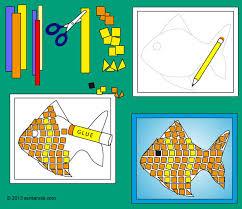 Resultado de imagen de mosaicos de papel
