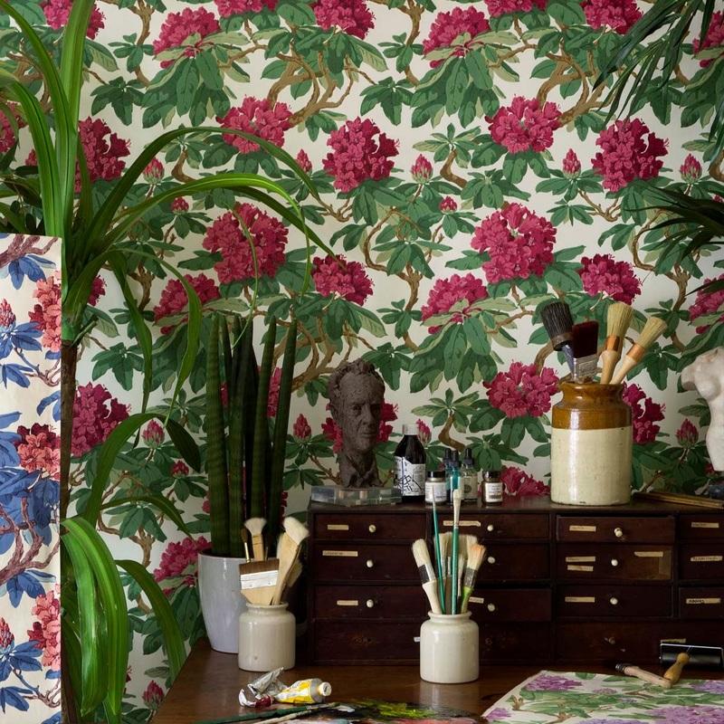 Papel pintado decoración