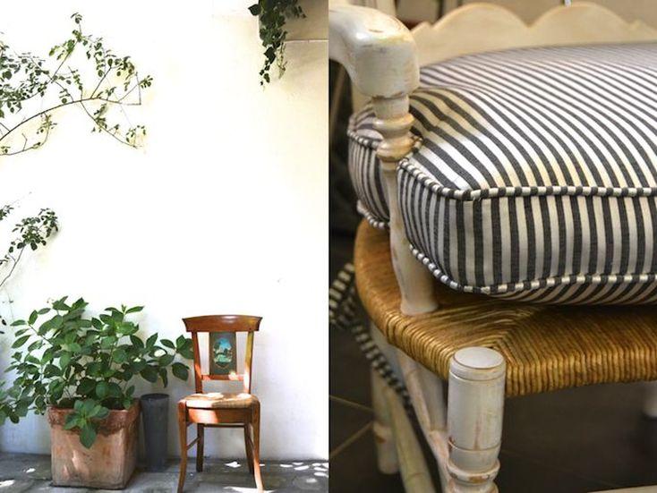 Artesanos y materiales naturales