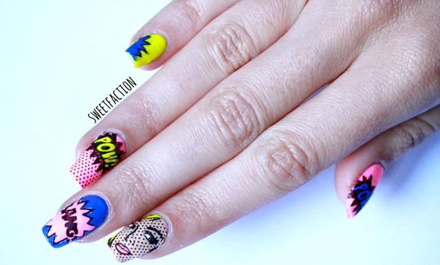 pegatinas caseras uñas paso a paso reverse stamping