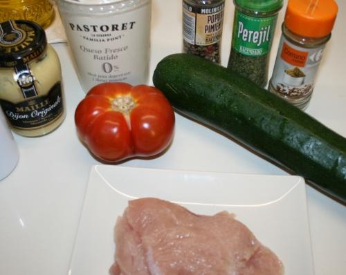 01. ingredientes bocadillo bajo en carbohidratos
