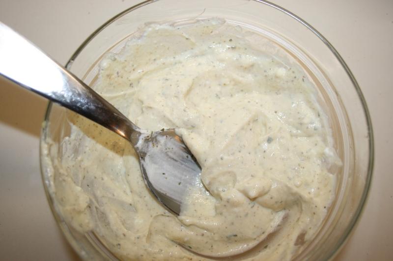 03. salsa de queso para bocadillo bajo en carbohidratos