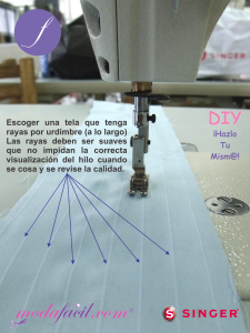 Ejercicios para el Dominio de la máquina de Coser