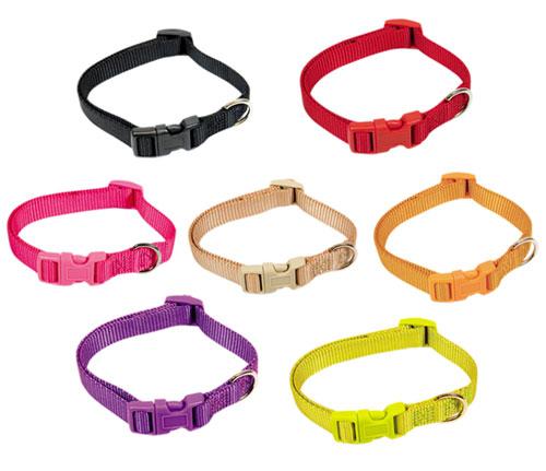 collar de nylon para perros