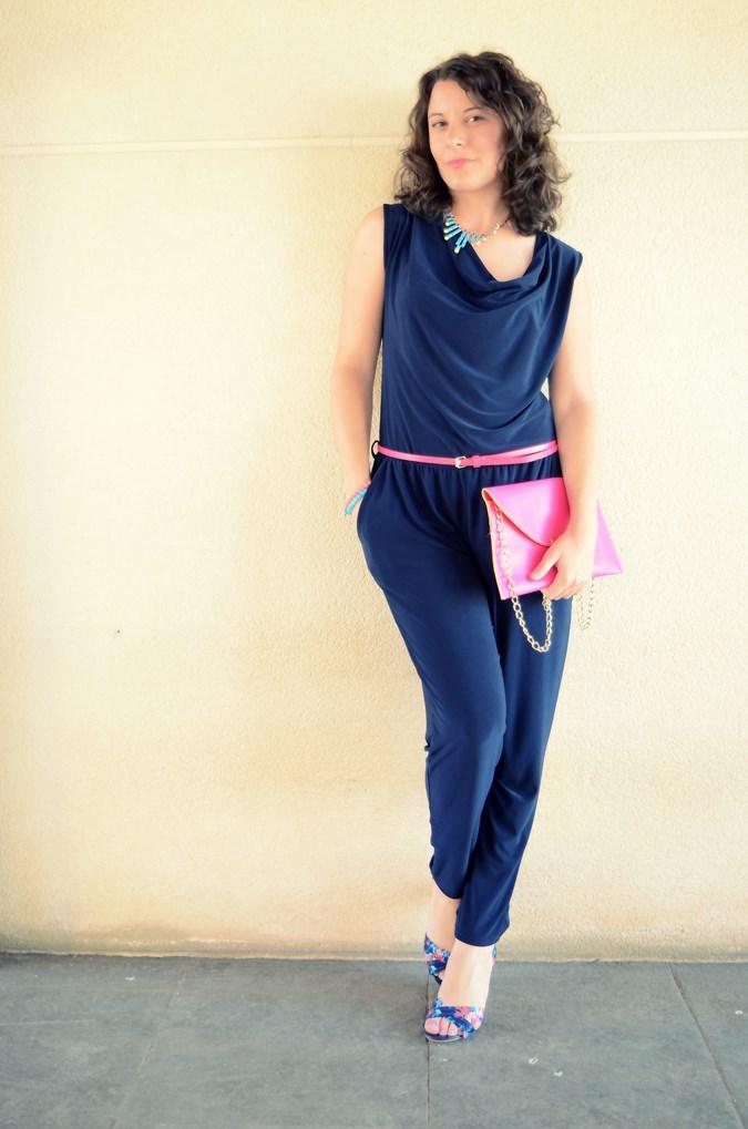 Mi vestido azul - Touch of pink (3)