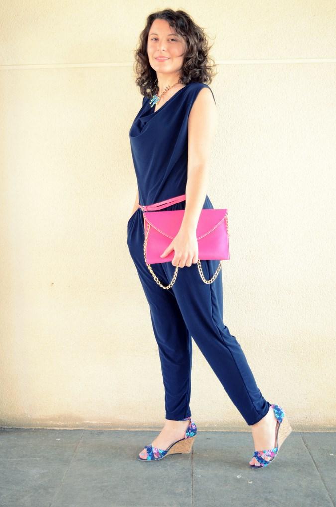 Mi vestido azul - Touch of pink (5)