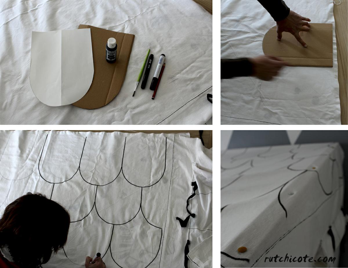 cama-cabaña-paso-a-paso-con-tela-para-tejado