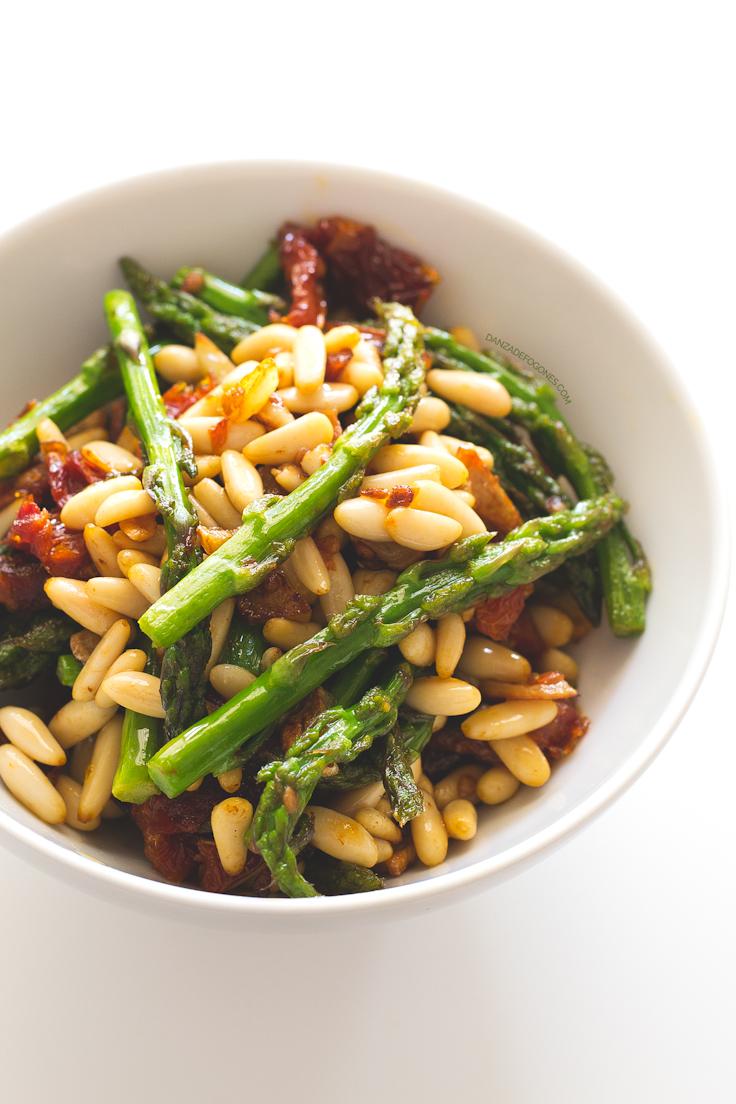 Pasta de Calabacín con Verduras