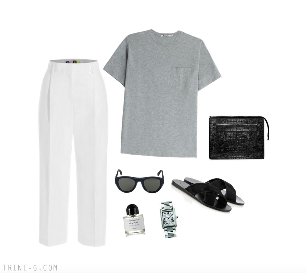 Trini blog | T by Alexander Wang t-shirt Mykita sunglasses