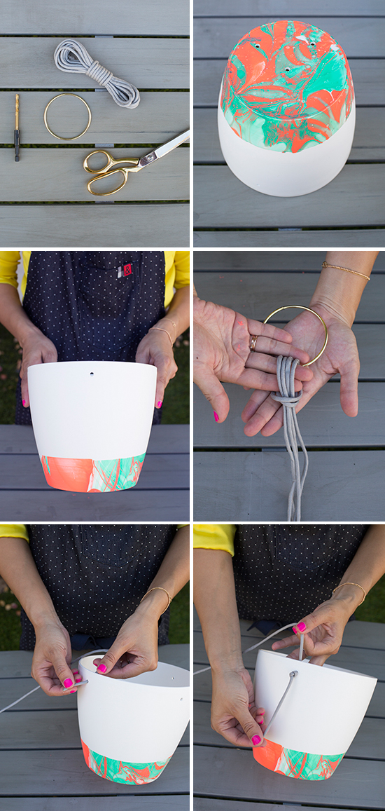 decorar macetas para el jardín