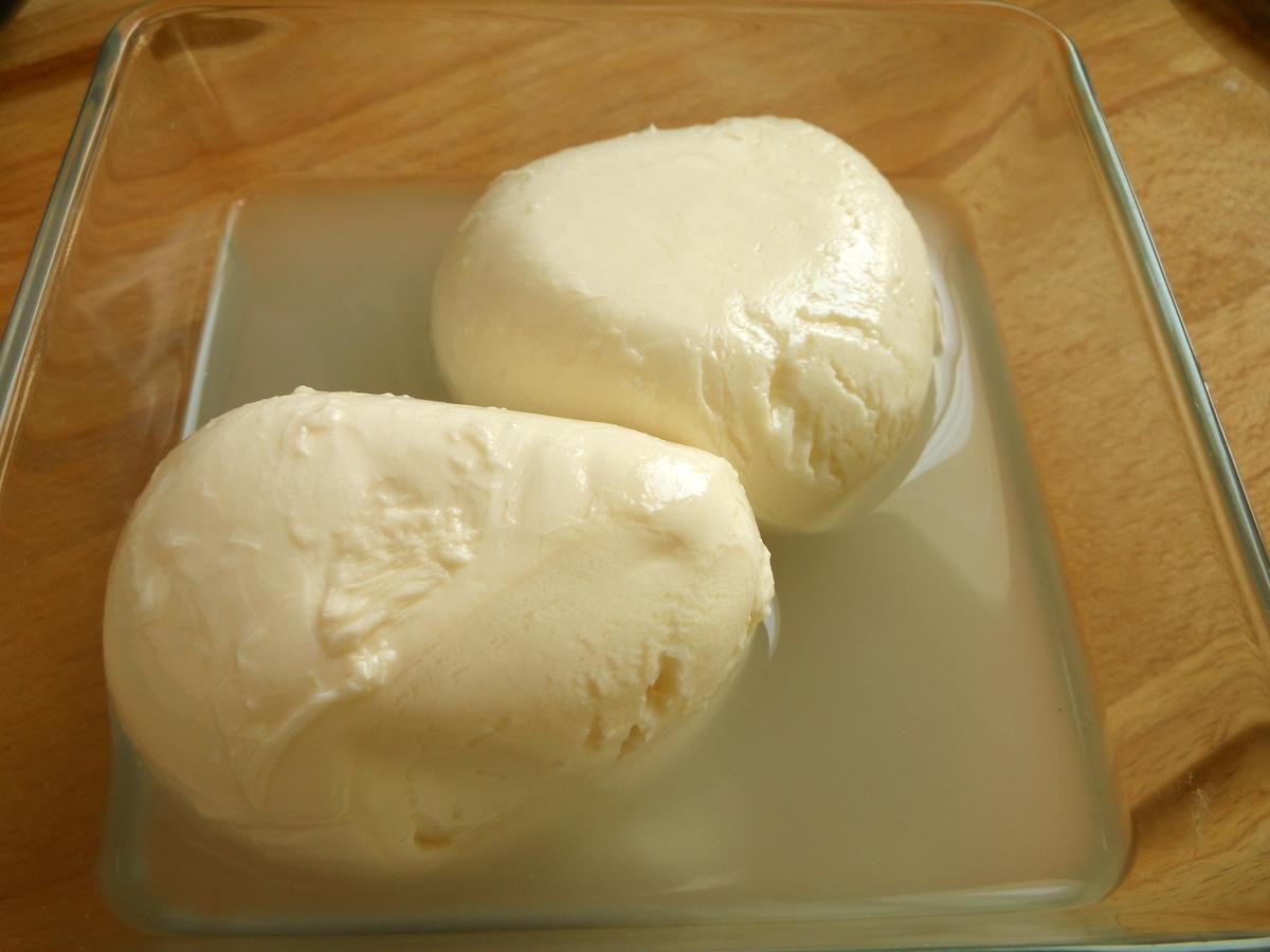 Queso Mozarella, para esta receta sólo necesitamos una bola