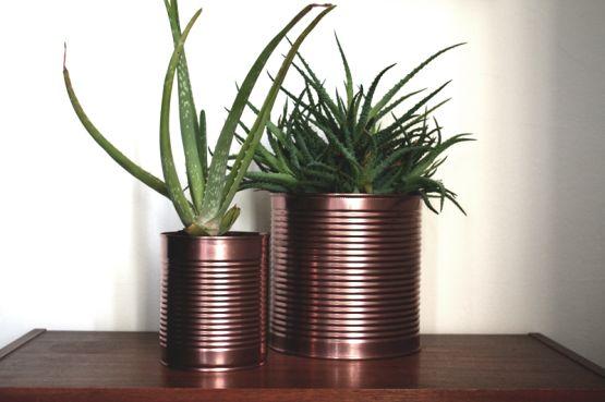 Reciclar latas de conserva, DIY.; Ideas para decorar cualquier rincón de nuestra casa.