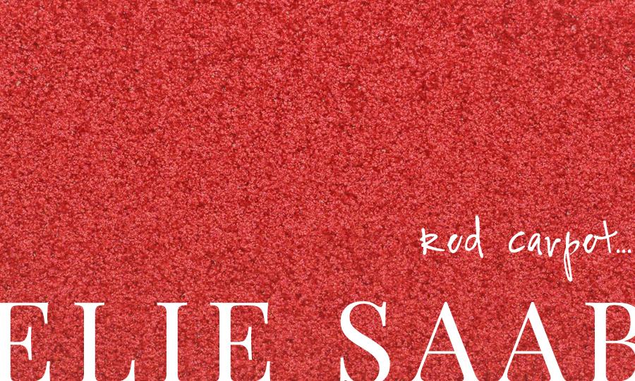 ELIE SAAB red-carpet