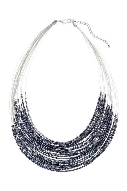 collar con abalorios